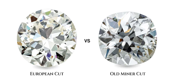 Old Mine Cut Diamond vs. Old European Cut Diamond