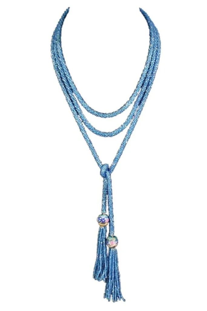 Sautoir long necklace 