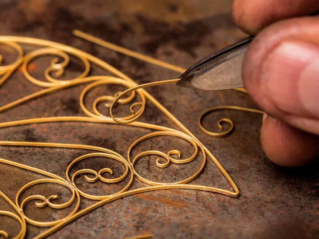 Filigree technique 