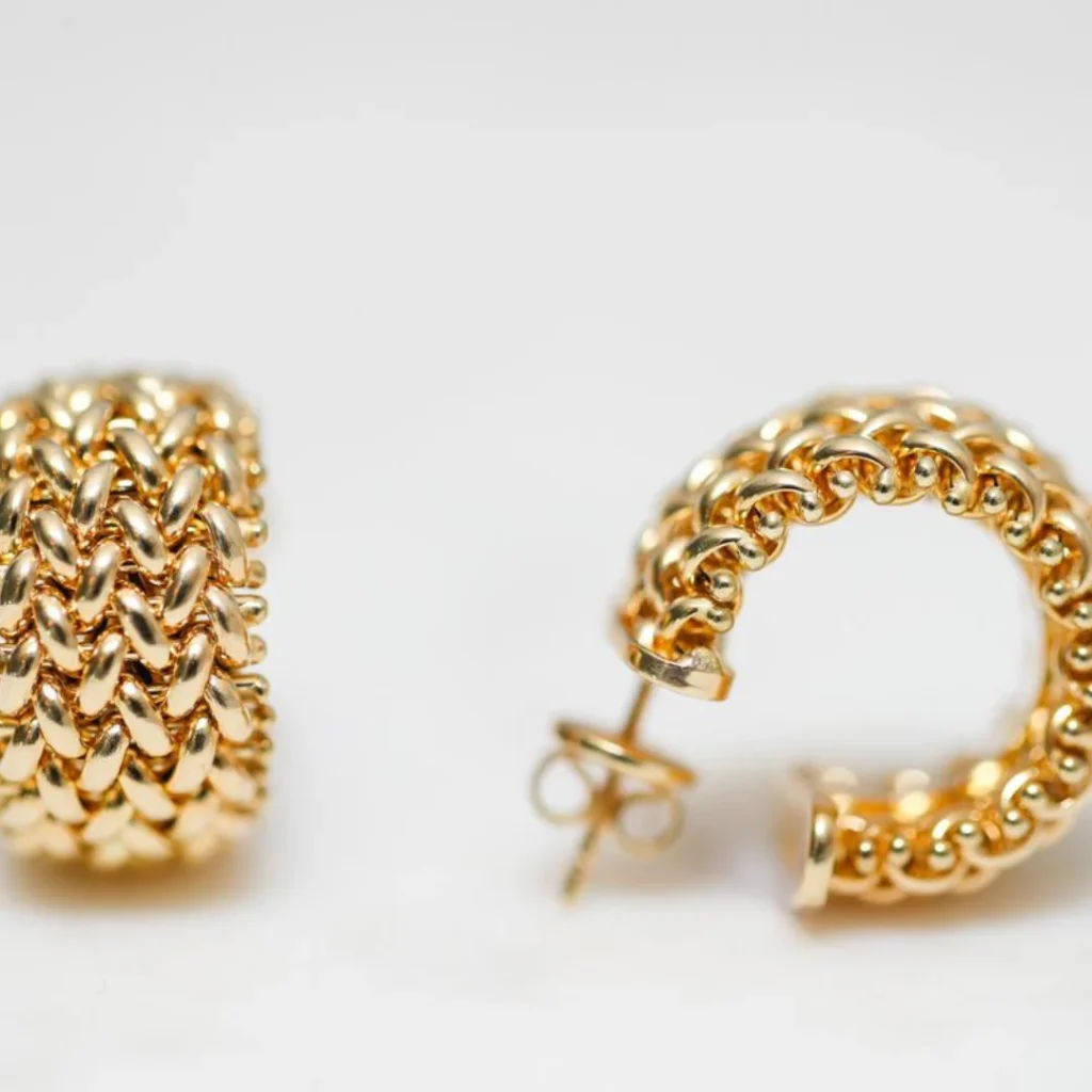 Gold Hoop earrings