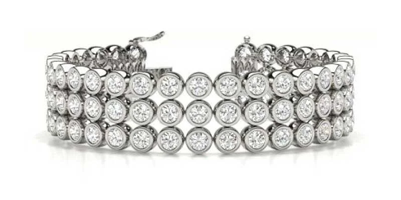 Multi-row tennis bracelets 