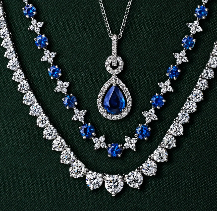 blue nile necklace