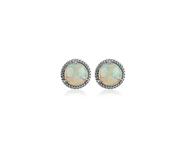 opal earring 