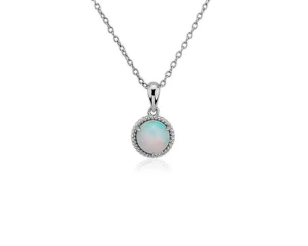 opal necklace 