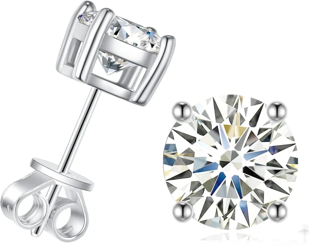 Moissanite Earring 