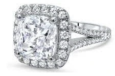 Moissanite ring 